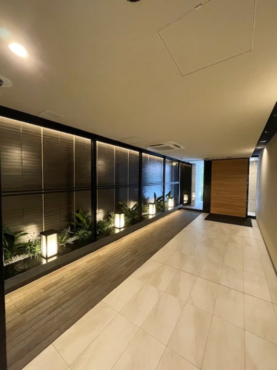 パークホームズ浅草六丁目のエントランス