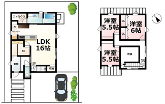 【間取り】 | 草津市橋岡町