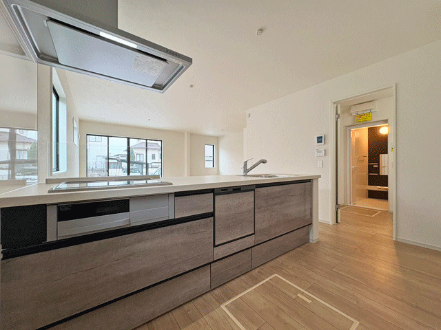 仙台市太白区西多賀2期のキッチン