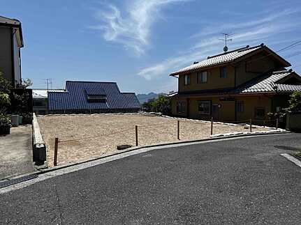 広島市西区井口３丁目の前面道路含む現地写真