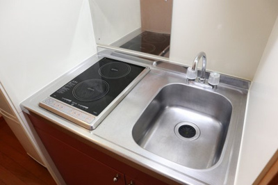 【キッチン】 | レオパレスＭｉｌｋｙｗａｙ | ラジエントヒーター2口