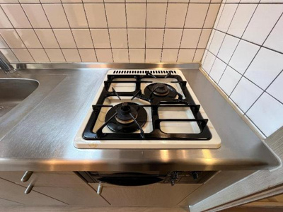 【キッチン】 | エヴァーグリーン | ガスコンロ