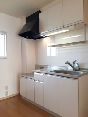 【キッチン】 | 朝日コーポⅠ | お料理しやすいキッチンです