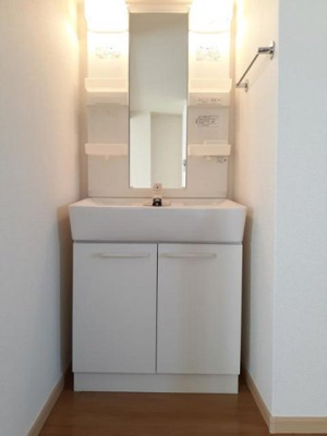 【洗面所】 | 朝日コーポⅠ | 洗面所です