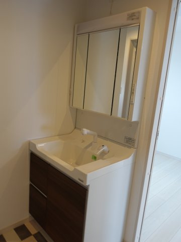 サステイン青海の洗面所