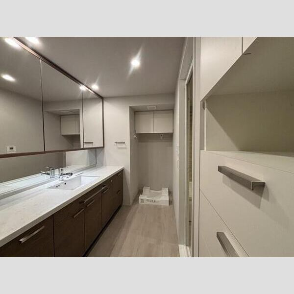 グランドメゾン大阪上本町の洗面所