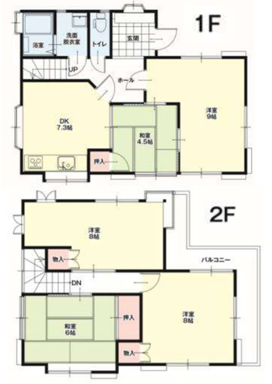 【間取り】 | 寄居町用土　中古住宅  