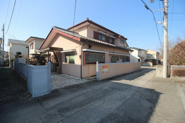 小山市若木町1丁目の外観|東側より（2026年2月撮影）