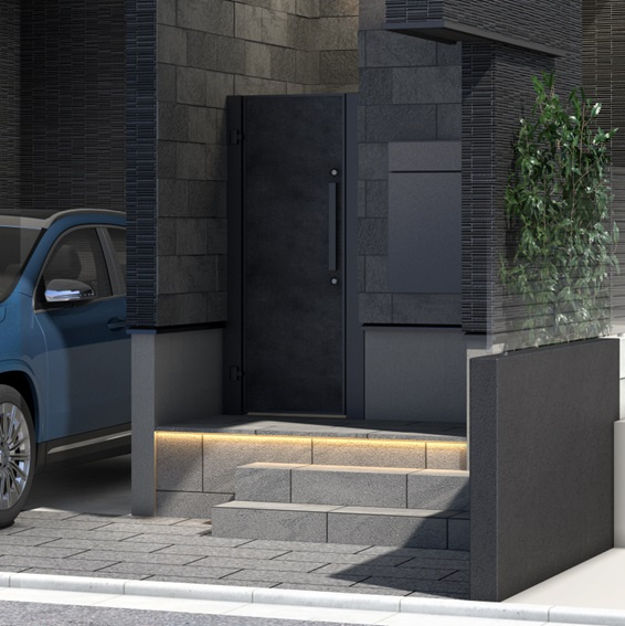 練馬区早宮1丁目 限定1棟のその他|セキュリティとプライバシーを守る門扉路設置
ファミロック(スマートロック)採用で玄関ドアとダブルロック可能な共通の鍵です
セキュリティとプライバシーを保護しつつ風と光を取り入れた心地よい家の顔です