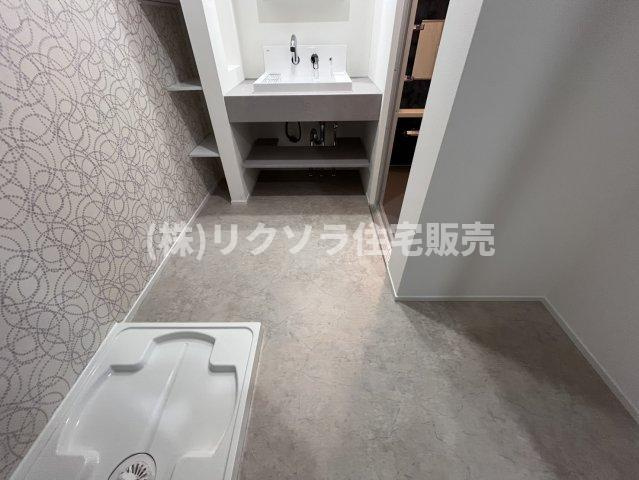 ひらかた北山アミスタ2号棟の脱衣所|■物件内覧・資金計画相談・住宅ローン相談、リフォーム相談、お問合せ受付中■
※当日・翌日のご内覧、ご相談はお電話でのお問合せがスムーズです！