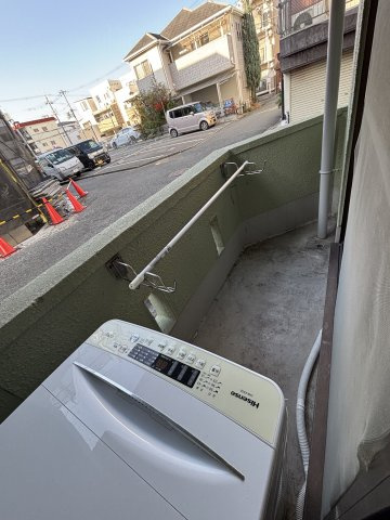 グリーンパレスのバルコニー