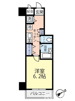 【間取り】 | グランヴァン東中野Ⅲ