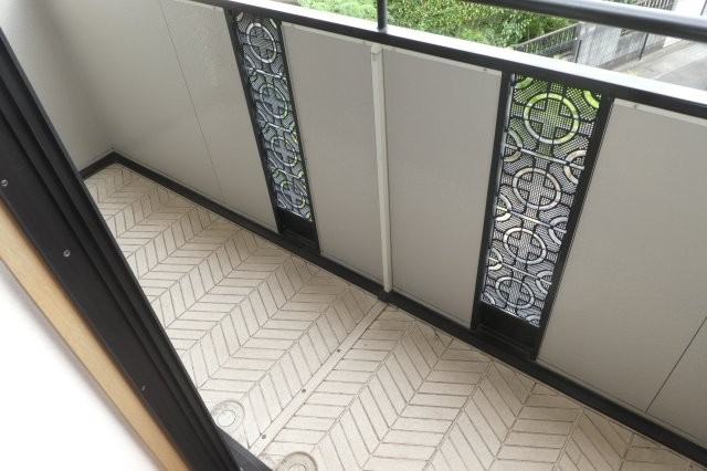 セジュール大内Ｂのバルコニー