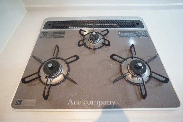 【キッチン】 | ハイマート弥刀弐番館 | 【3口ガスコンロ☆】