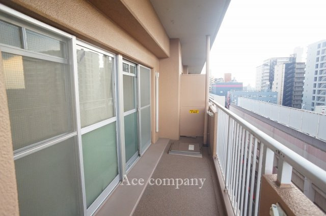 【バルコニー】 | ハイマート弥刀弐番館 | 西向きのバルコニーです☆