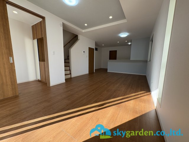 茅ヶ崎市香川4丁目　新築戸建　全3棟3号棟の居間・リビング