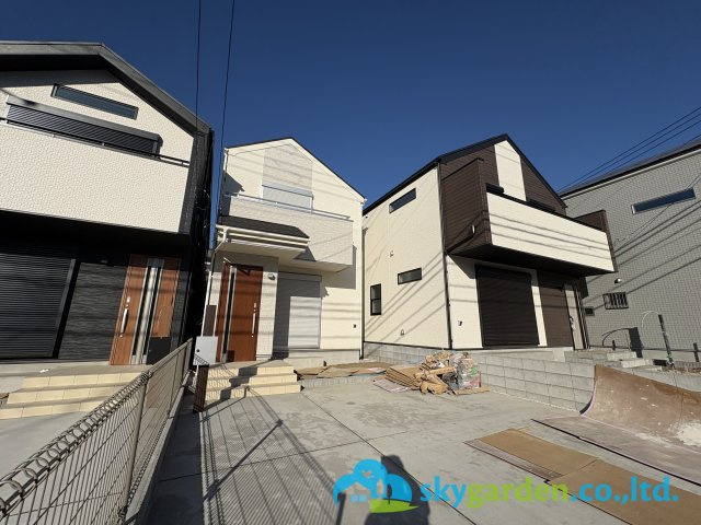 茅ヶ崎市香川4丁目　新築戸建　全3棟3号棟の外観|物件の外観です