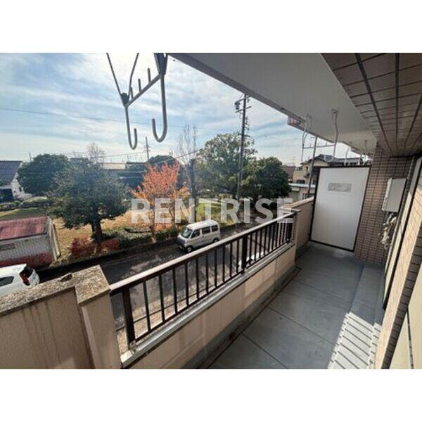 マンション忠徳のバルコニー