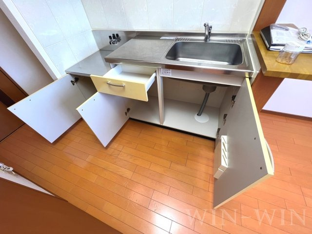 ブロードタウン神野 Ⅱ D棟のキッチン