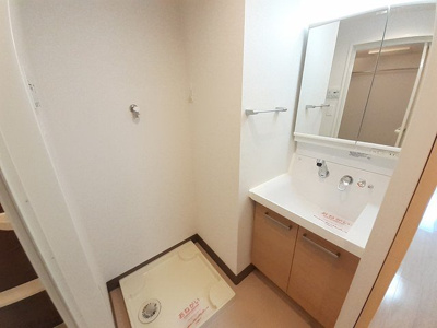 【洗面所】 | リメインズ　めぐみ | コンパクトで使いやすい洗面所