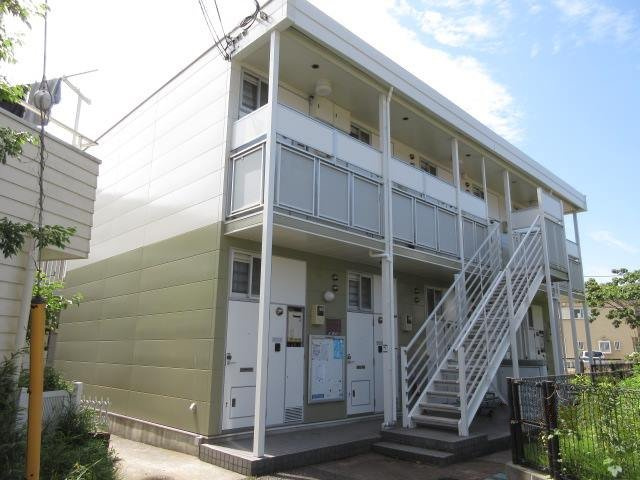 レオパレスマーレリリⅡの外観|おしゃれな外観です