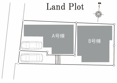 【区画図】 | 藤沢市辻堂1丁目 新築戸建 全2棟