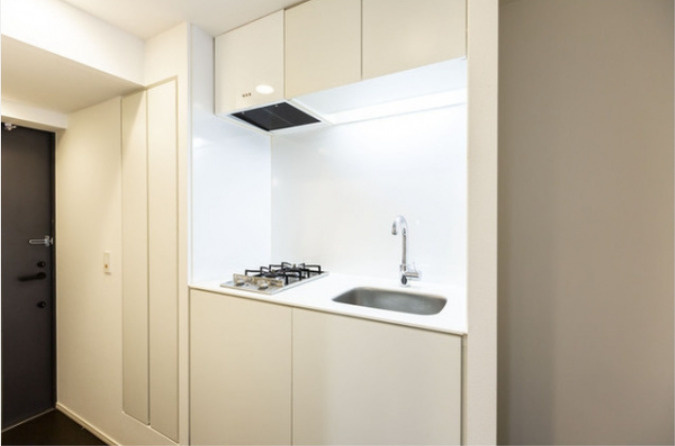 パークフラッツ中目黒　ペット相談　トランクルーム　南向きのキッチン