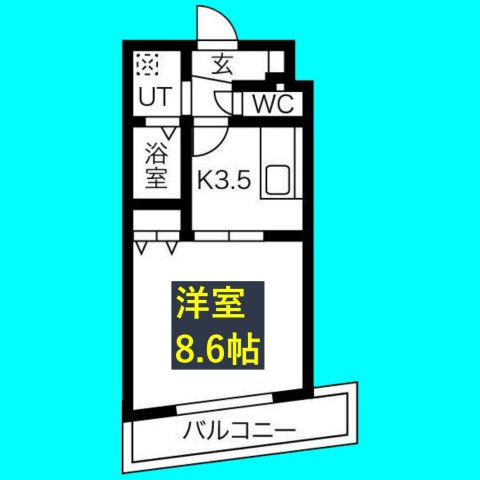 ル・シャンパーニュの間取り