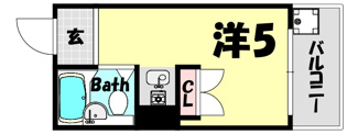 【間取り】 | ネオダイキョー三宮