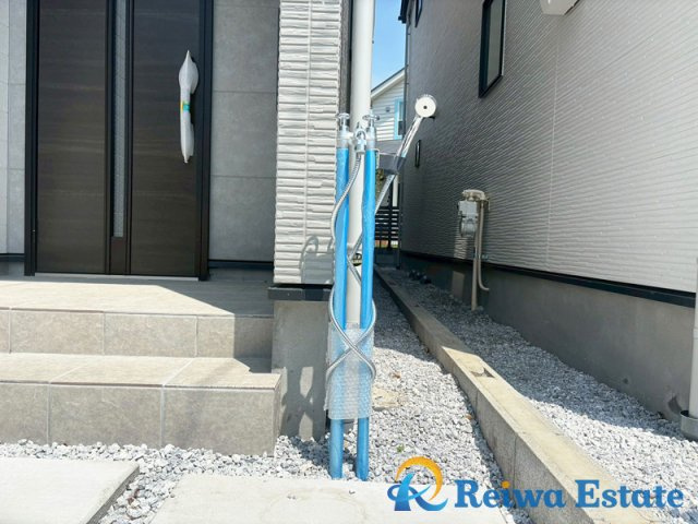 新築戸建　茅ヶ崎市東海岸北5丁目の設備|愛車の洗車やアウトドア用品を洗うのに便利な外水栓を完備！