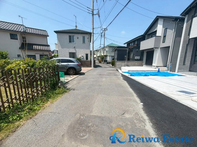 新築戸建　茅ヶ崎市東海岸北5丁目の前面道路含む現地写真|周辺は閑静な住宅街で子育て世帯にオススメです☆彡