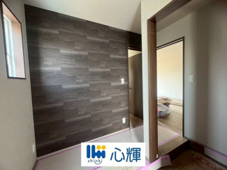 【玄関】 | 心輝ホーム／宇部市中村3丁目 新築建売／4LDK・2階建 | 現地（2026年3月27日撮影）
