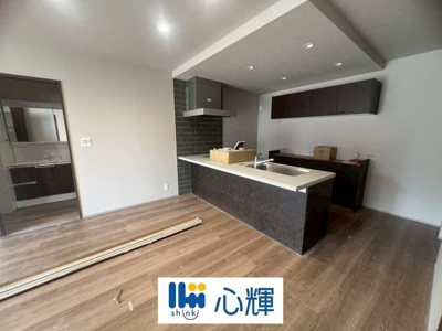 【居間・リビング】 | 心輝ホーム／宇部市中村3丁目 新築建売／4LDK・2階建 | 現地（2026年3月27日撮影）