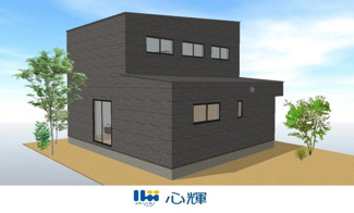 【前面道路含む現地写真】 | 心輝ホーム／宇部市中村3丁目 新築建売／4LDK・2階建 | 現地（2025年12月25日撮影）
基礎工事完了しました。