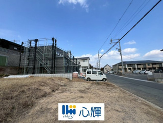 【外観】 | 心輝ホーム／宇部市中村3丁目 新築建売／4LDK・2階建 | 現地（2025年12月25日撮影）
