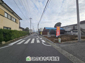 【前面道路含む現地写真】 | リナージュ那須塩原市中央町25-1期　1号棟 | 前面道路含む現地写真