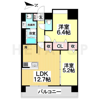 【間取り】 | セイワパレス吹上公園