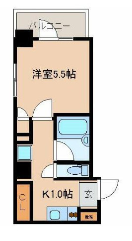レジディア文京湯島Ⅱの間取り