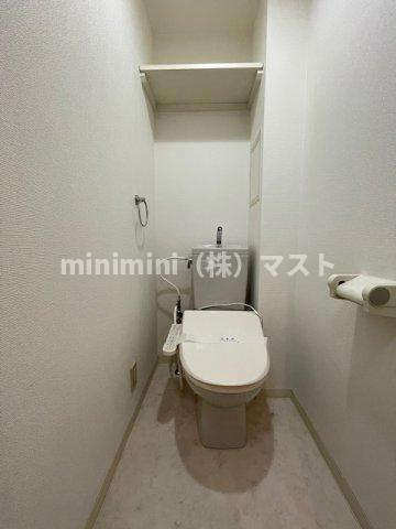 アブレスト桜川のトイレ