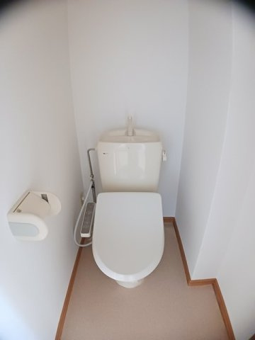 ヴィレッジ龍馬　Ｃのトイレ|落ち着いたトイレです