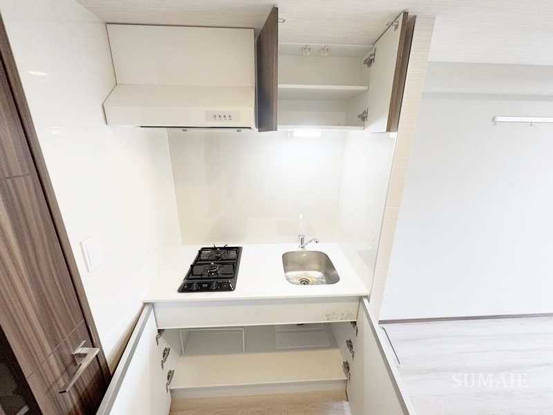 YIELD　OUJIKAMIYAのキッチン|キッチン収納です