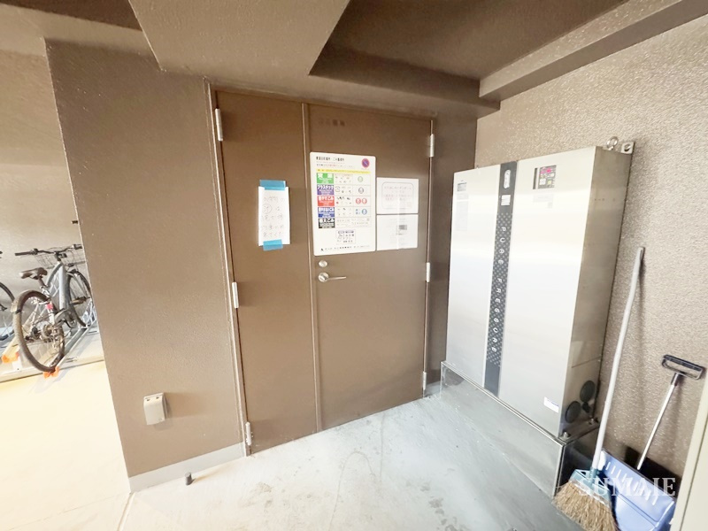 YIELD　OUJIKAMIYAのその他共用部分|敷地内ゴミ置き場です