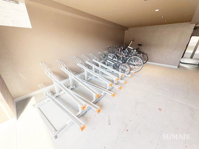 YIELD　OUJIKAMIYAの設備|駐輪場です