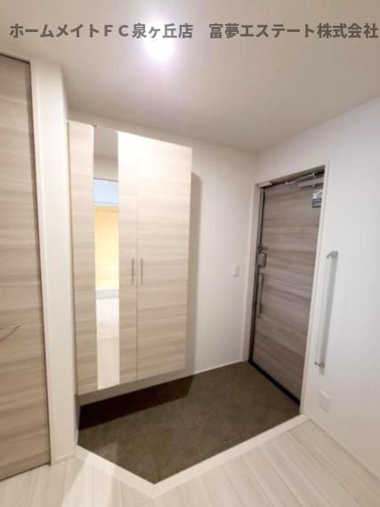 D-residence西野　A棟の玄関