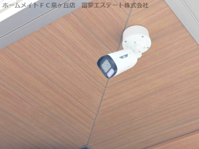 【セキュリティ】 | D-residence西野　A棟 | 防犯カメラ
