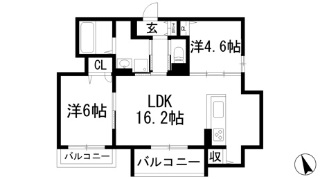 【間取り】
