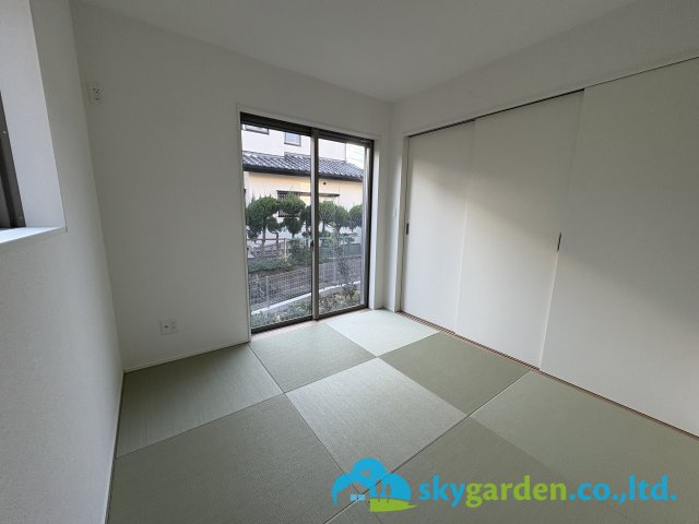 鎌倉市手広5期　新築戸建　全3棟1号棟　の和室|趣のある和室です