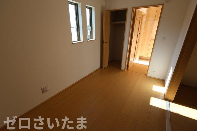 《仲介手数料無料》西区大字佐知川412-1新築一戸建てハートフルタウンの洋室