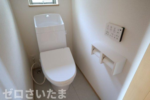 《仲介手数料無料》西区大字佐知川412-1新築一戸建てハートフルタウンのトイレ