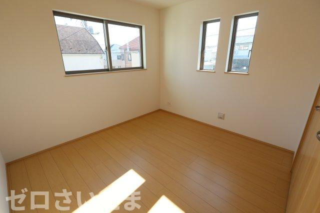 《仲介手数料無料》西区大字佐知川412-1新築一戸建てハートフルタウンの洋室